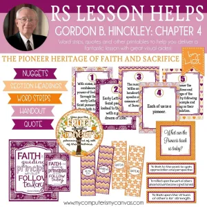 RS Lesson Kit {GBH Manual #4} PRINTABLE