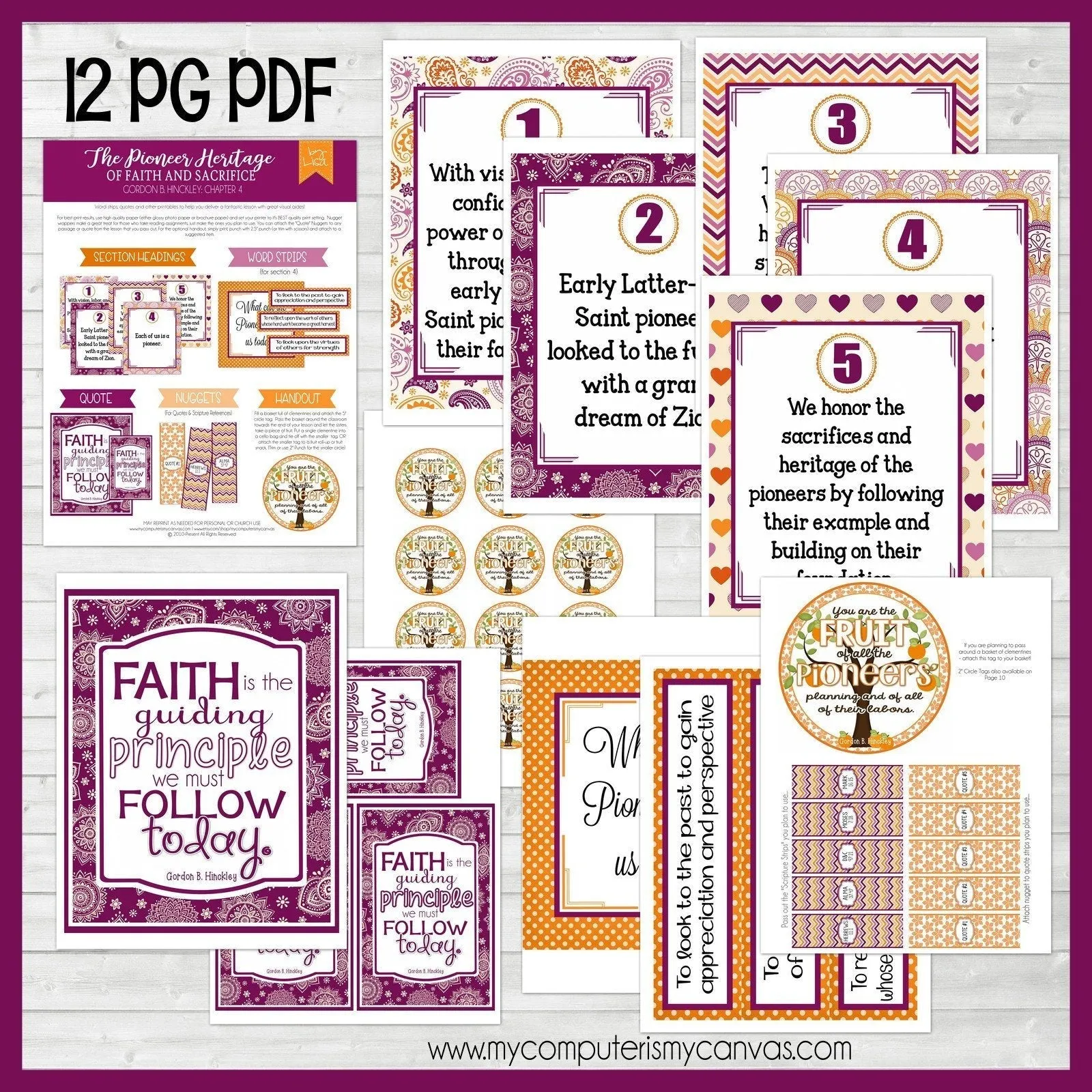 RS Lesson Kit {GBH Manual #4} PRINTABLE