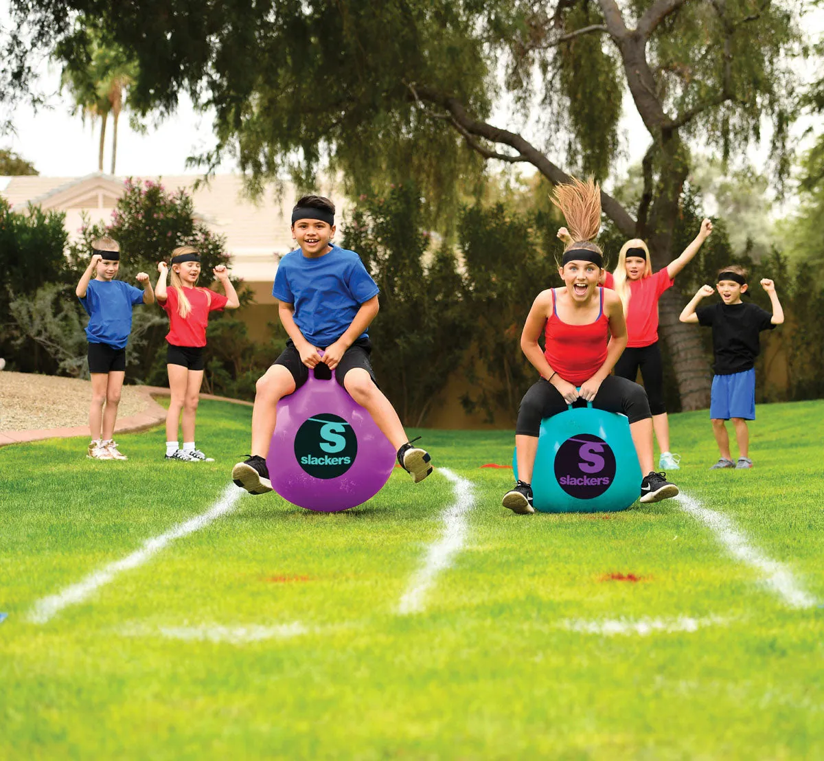 Slackers® Bounce Balls Race Set