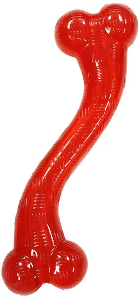 SPOT - Play Strong Rubber "S" Bone Dog Toy - 12" Long