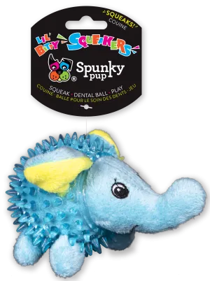 Spunky Pup Lil' Bitty Squeakers Elephant