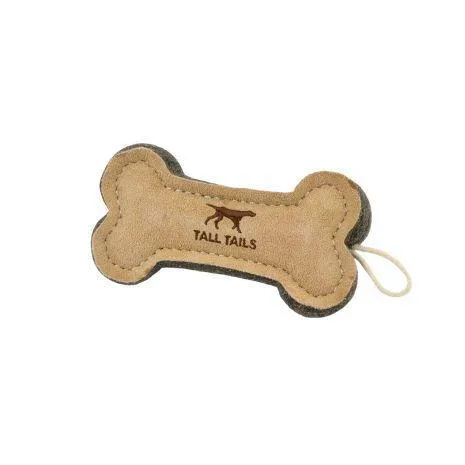 Tall Tails Natural Leather Fetch Bone