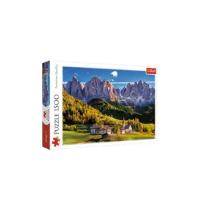 Trefl 1500 Piece Puzzle Val di Funes valley Dolomites Italy