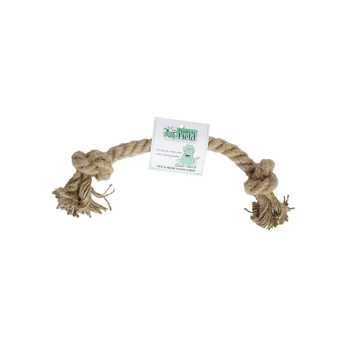 Tug-A-Hemp Natural Dog Toy