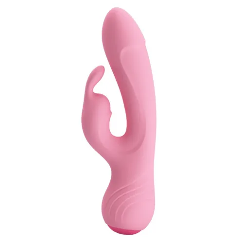 Ultra Strong Rechargeable Rabbit Vibrator 'Broderick' (Pink)