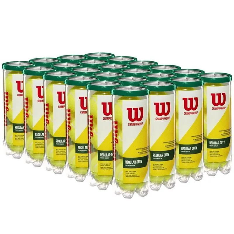 Wilson Championship Regular Duty Tennis Ball Case 24 Cans