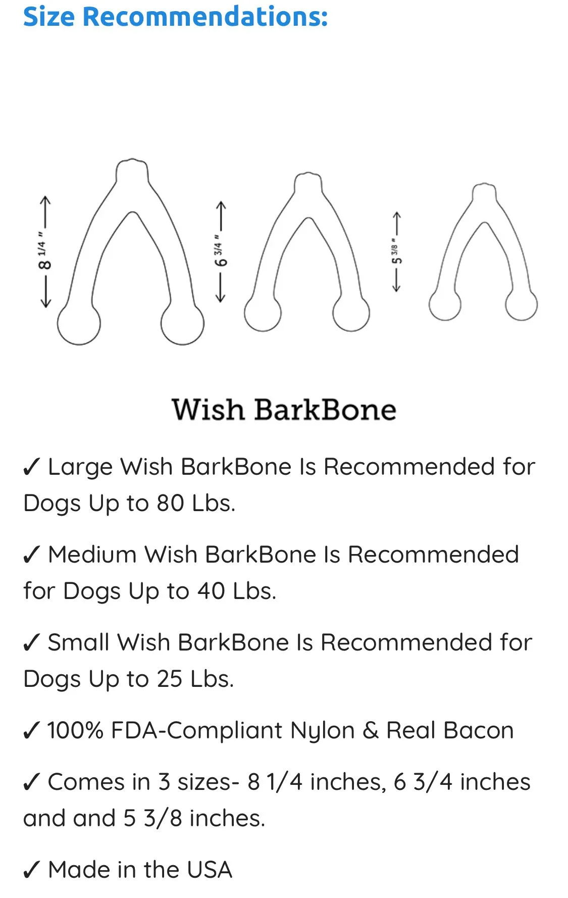 Wish BarkBone