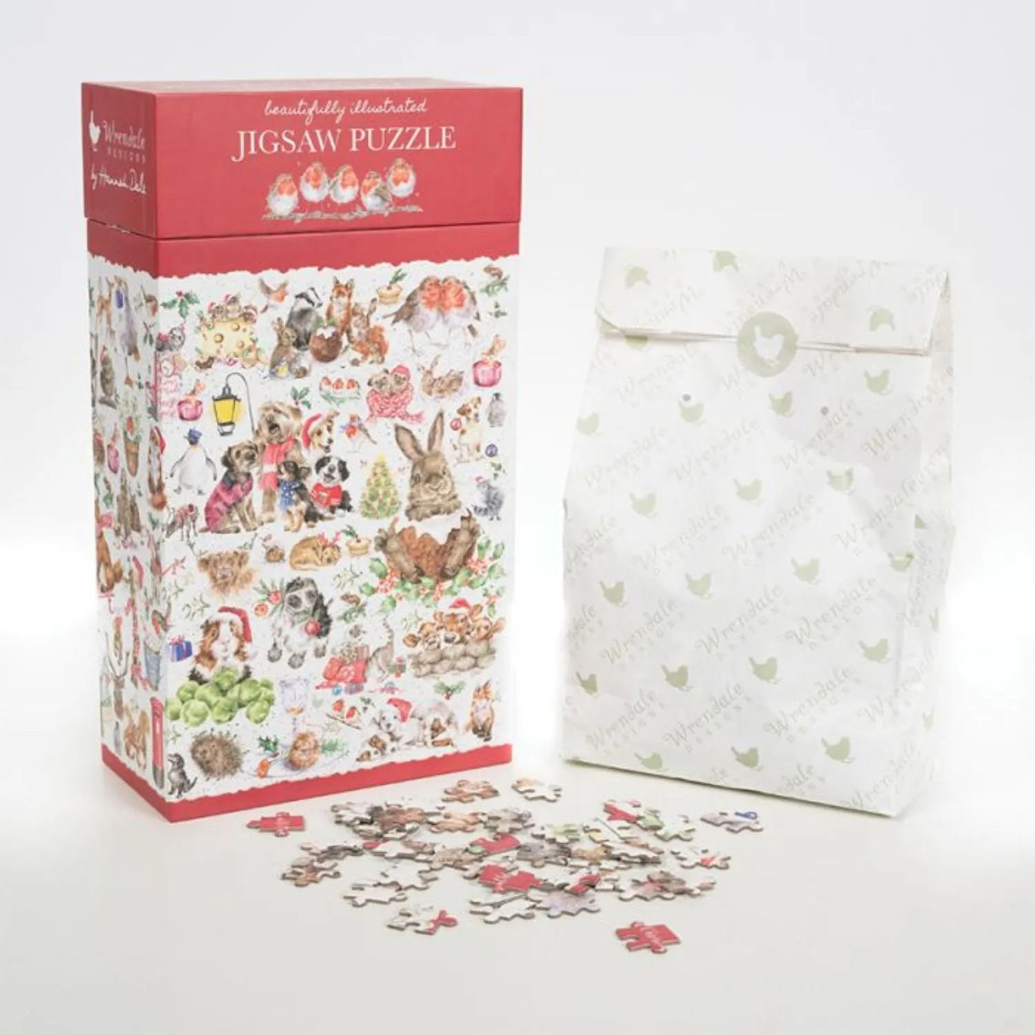 Wrendale 'Country Set Christmas' Animal Jigsaw